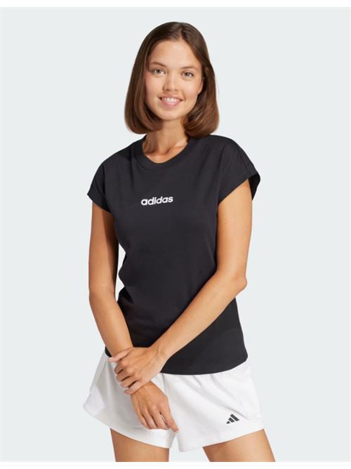 w lin sj t ADIDAS | JC8238BLK WHT